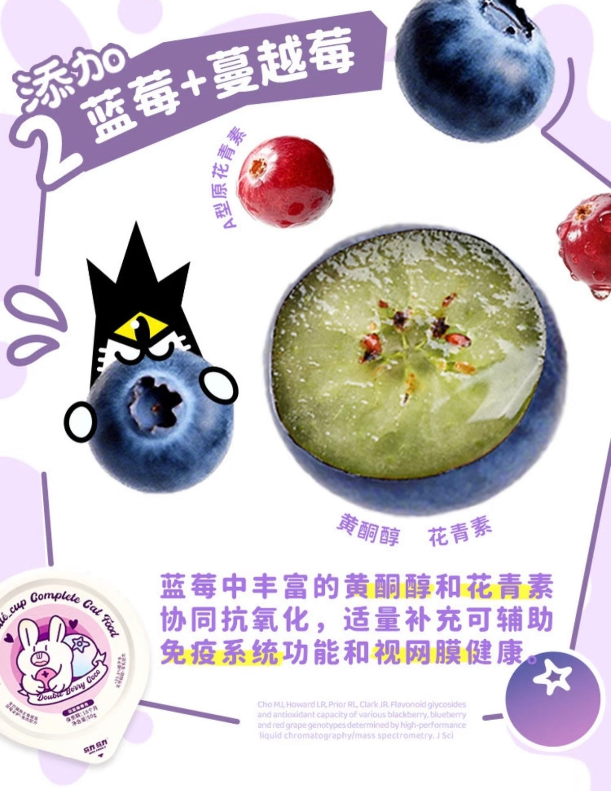 Double Berry Coco Complete Wet Food🐱50g*4