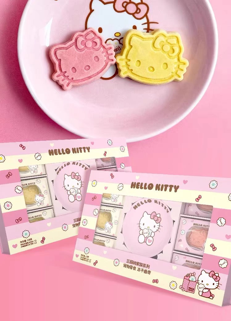 Sanrio Hello Kitty Freeze Dried Cookie Set🐶🐱5g*24