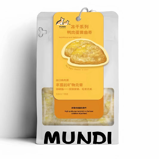 Freeze Dried Duck & Egg Yolk Cookie🐶🐱25g