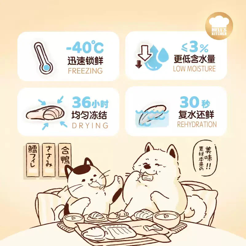 Freeze Dried Cod Fillet🐶🐱15g