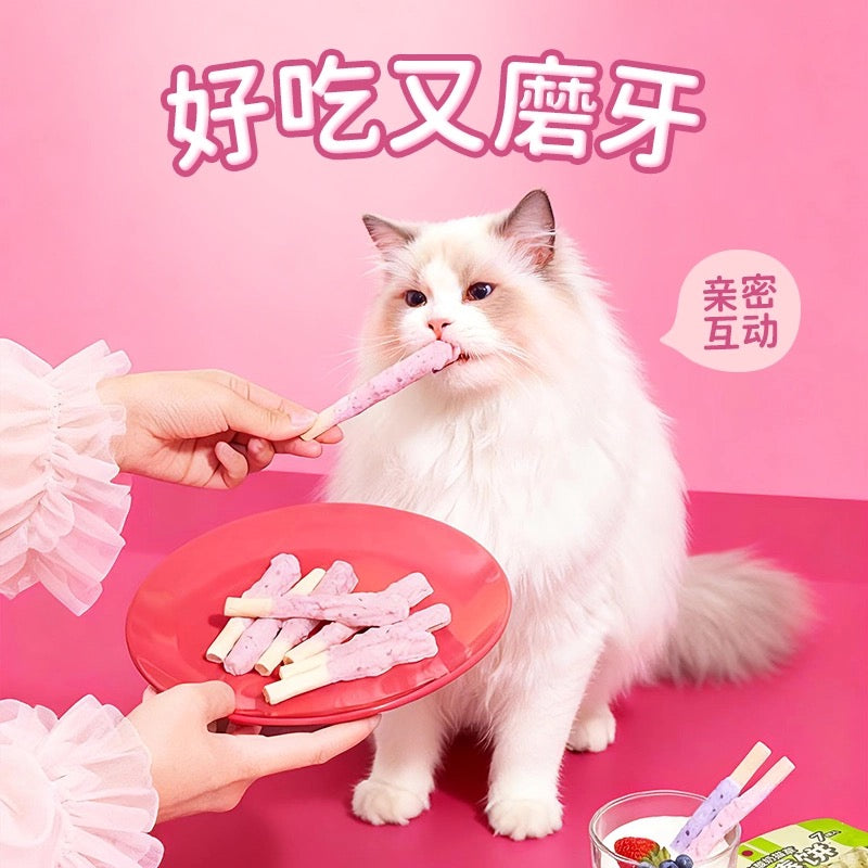 Freeze Dried 12% Yogurt & Fruit Pocky Stick🐶🐱24g – HAUS OF PET